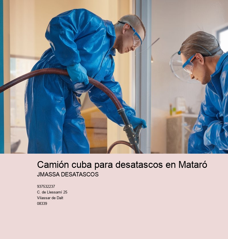 No te arriesgues, contacta a los expertos en desatascos